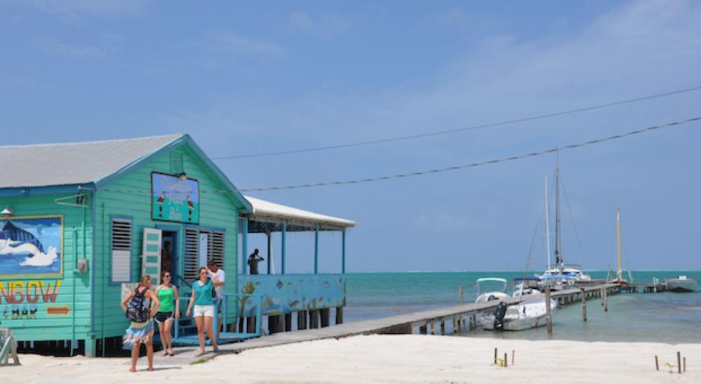 Rainbow Hotel Caye Caulker Exterior foto